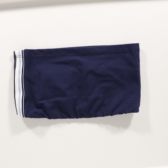 NWOT Aerie Chill Play Move Strapless Tube Top in Navy - Picture 2 of 4